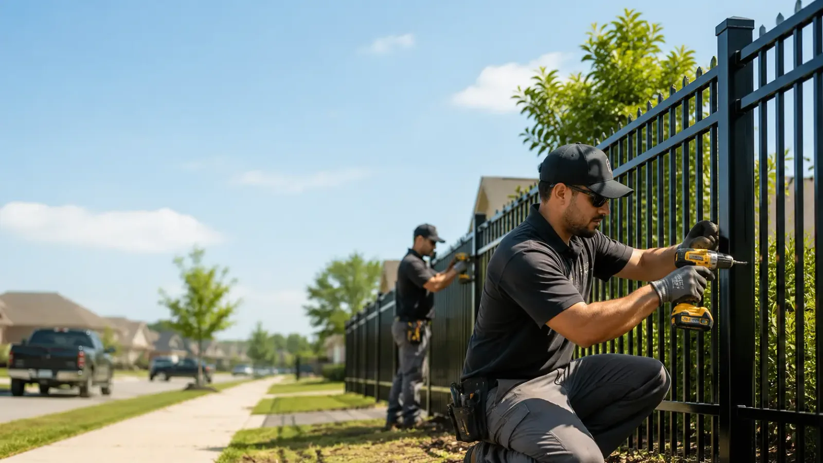 Metal Fence Installation in Austin, PA